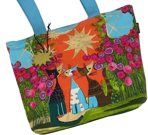 Rosina Wachtmeister Einkaufstasche Art Shopping Bag Momenti Di Felicita Größe ca. 38 x 40 cm