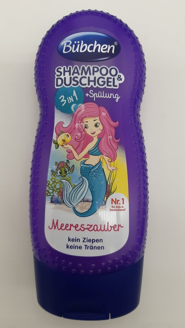 Frotteebox Meerjungfrau Geschenk Box 10-teilig mit Duschtuch, Handtuch, Duschgel, Meer Party Deko